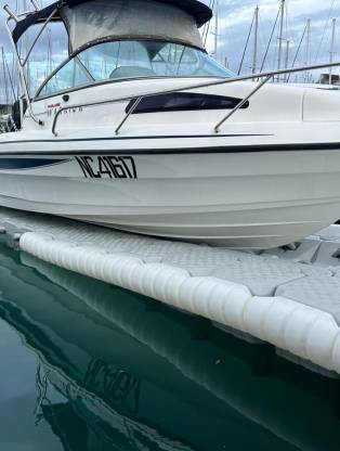 Maya island boat dock